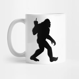 Bigfoot Middle Finger Mug